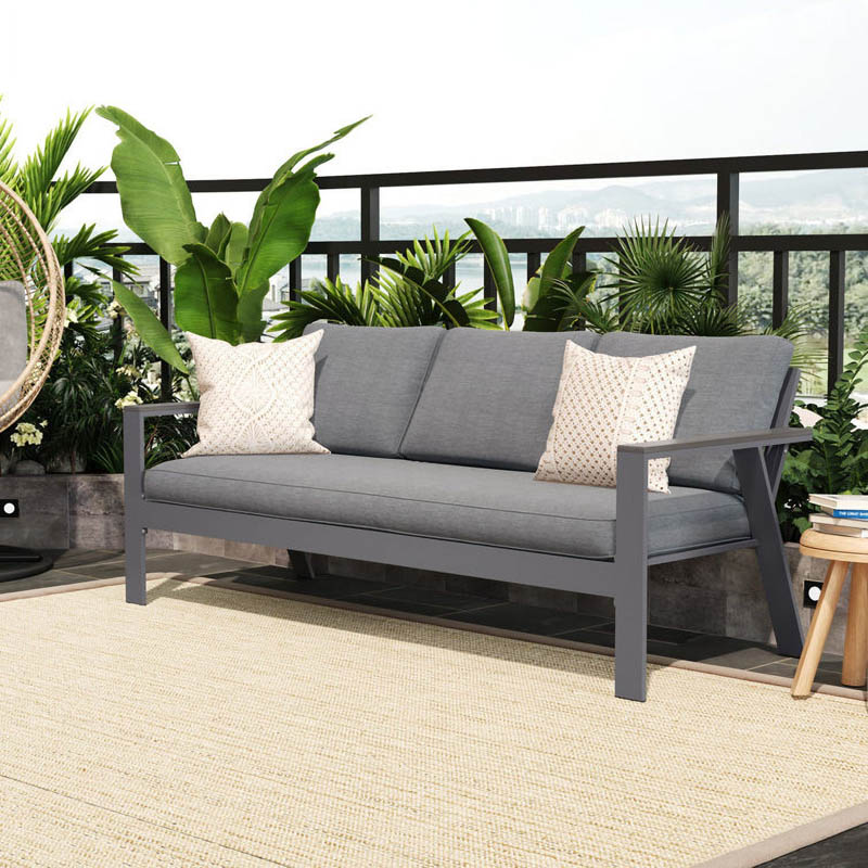 مبل راحتی مدرن سه نفره طرح آرونا